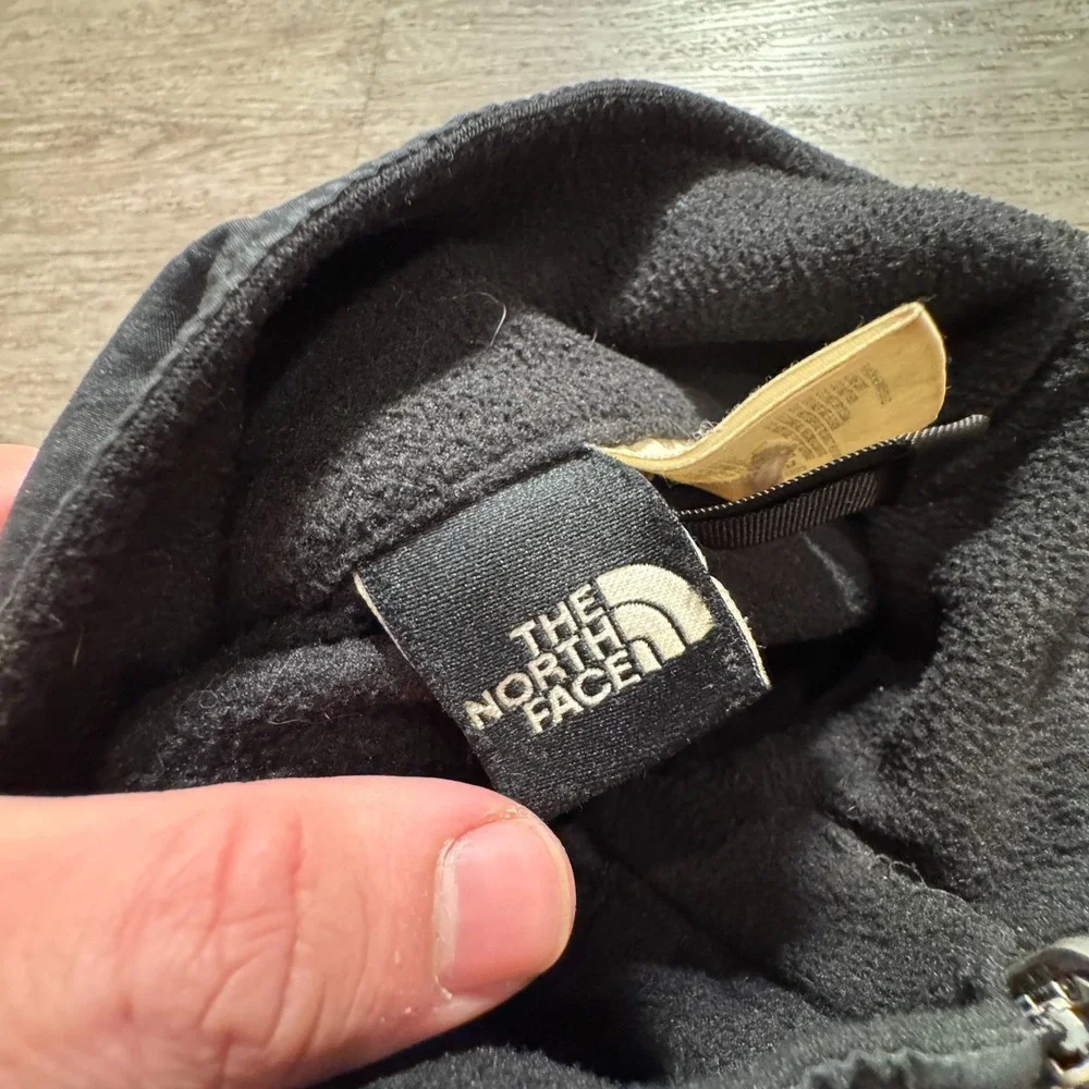 The North Face Fleece Jacket Men Small Black Polyester Full Zip Gorpcore Outdoor
